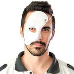 Ficha técnica e caractérísticas do produto Máscara Fantasma da Ópera - Para Festa