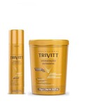 Ficha técnica e caractérísticas do produto Máscara Hidratação Intensiva Trivitt Nº3 1kg Shampoo Pós 1l