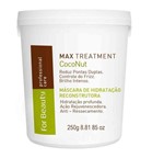 Ficha técnica e caractérísticas do produto Máscara Hidratante Recontrutora Profissional - Max Treatment CocoNut (497) 250g - For Beauty