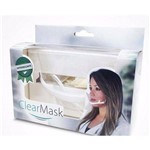Ficha técnica e caractérísticas do produto Máscara Higiênica Protetora Salivar Clear Mask