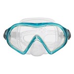 Ficha técnica e caractérísticas do produto Máscara Ibiza Speedo Silicone Azul Translucido Cristal - Azul