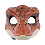 Ficha técnica e caractérísticas do produto Máscara Jurassic World Velociraptor Marrom - Mattel