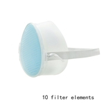 Ficha técnica e caractérísticas do produto Máscara K3 reutilizável com 10 Filtro Pads 3-Layer Self-Priming filtro Máscara 1 Set