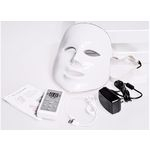 Ficha técnica e caractérísticas do produto Máscara Led Estética Facial Fototerapia 7 Cores Em 1 Anti-Acne Anti-Rugas Tratamento De Cicatrização
