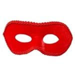 Ficha técnica e caractérísticas do produto Máscara Lucius - Lisa Tecido Veludo - Vermelha - Unidade