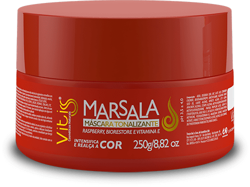 Ficha técnica e caractérísticas do produto Mascara Marsala Vitiss 250gr