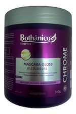 Ficha técnica e caractérísticas do produto Mascara Matizadora Chrome Bothanico Hair 500g