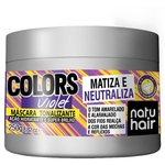 Ficha técnica e caractérísticas do produto Máscara Matizadora Natuhair Colors Violet 250G