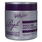 Ficha técnica e caractérísticas do produto Mascara Matizadora Purple Semélle Hair 500g - Semélle Hair Cosméticos