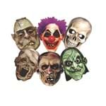 Ficha técnica e caractérísticas do produto Máscara Monstro - Halloween - Modelos Sortidos - Pacote 06 Unidades