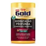 Ficha técnica e caractérísticas do produto Máscara Niely Gold Hidratação Profunda Compridos + Fortes 1kg