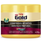 Ficha técnica e caractérísticas do produto Máscara Niely Gold Hidratação Profunda Compridos Fortes 430g