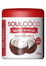 Ficha técnica e caractérísticas do produto Máscara Nutritiva Soul Coco Retrô Cosméticos 250g