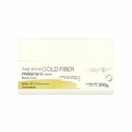 Ficha técnica e caractérísticas do produto Máscara Ouro Hair Shine Gold Fiber Mex Pure Hair 300G