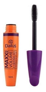 Ficha técnica e caractérísticas do produto Mascara P/ Cilios Maxxi Volume e Definição 16ml Dailus Color