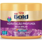 Ficha técnica e caractérísticas do produto Máscara para Cabelo Niely Gold 430g Pt Mega Brilho