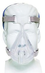 Ficha técnica e caractérísticas do produto Máscara para Cpap Bipap Facial Quattro Air Grande - ResMed