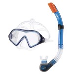 Ficha técnica e caractérísticas do produto Máscara para Mergulho Belize Kit Adulto Azul Translúcido Speedo - Speedo