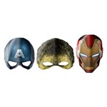 Ficha técnica e caractérísticas do produto Máscara Personagem Avengers C/06 Unidades Único
