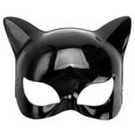 Ficha técnica e caractérísticas do produto Máscara Plástica Mulher Gato Preta