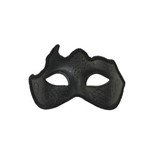 Ficha técnica e caractérísticas do produto Máscara Preta Acessório Carnaval Fantasia - Preto