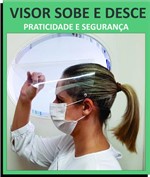 Ficha técnica e caractérísticas do produto Mascara Protecao Face Shield - Brilho no Papel