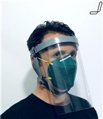 Ficha técnica e caractérísticas do produto Máscara Proteção Facial, Face Shield, Protetor Facial - Ilunga