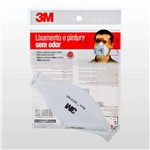 Ficha técnica e caractérísticas do produto Máscara Protecão Lixar/pintar Sem Odor Aura 3m