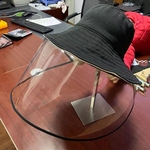 Ficha técnica e caractérísticas do produto Máscara Protetora Hat Cara capa respirável Transparente Dustproof Waterproof