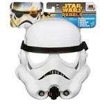 Ficha técnica e caractérísticas do produto Máscara Rebels Star Wars - Stormtrooper - BRANCO
