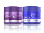Ficha técnica e caractérísticas do produto Máscara Regeneradora Siliconizada + Máscara Violet Platinum 450g - Lowell