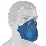Ficha técnica e caractérísticas do produto Máscara Respiratória Descartável Pff2 com Válvula - Proteplus