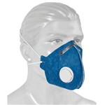 Máscara Respiratória Descartável Pff2 Sem Válvula Pr 07 Proteplus