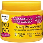 Ficha técnica e caractérísticas do produto Máscara Salon Line Meu Liso Muito + Liso Amido de Milho 500G