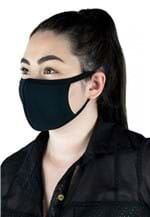 Ficha técnica e caractérísticas do produto Mascara Tecido Rosto Dupla Ninja Proteção Lavável não Descartavel Preta