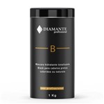 Ficha técnica e caractérísticas do produto Mascara Tonalizante Hidratante Black Profissional para cabelos pretos Diamante Profissional 1 Kg