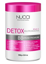Ficha técnica e caractérísticas do produto Máscara Tratamento Capilar Bb Cream Detox Nucci 900g