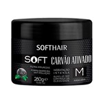 Ficha técnica e caractérísticas do produto Máscara Tratamento Soft Hair Carvão Ativado 280g