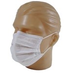 Ficha técnica e caractérísticas do produto Máscara Tripla Descartável com Elástico Talge com 50 Unidades