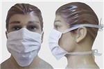 Ficha técnica e caractérísticas do produto Máscara Tripla Descartável com Tiras - com 10 Un