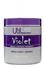 Ficha técnica e caractérísticas do produto Mascara Uniliss Hidratante Violet Matizadora - 500 Gr - Uniliss Cosméticos - Profissionais