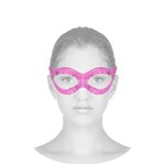 Ficha técnica e caractérísticas do produto Máscara Veneziana Carnaval Luxo - Rosa