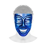 Máscara Veneziana Dueto Comédia - Azul
