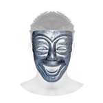 Ficha técnica e caractérísticas do produto Máscara Veneziana Dueto Comédia - Prata