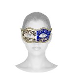 Ficha técnica e caractérísticas do produto Máscara Veneziana Provençal - Azul