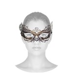 Ficha técnica e caractérísticas do produto Máscara Veneziana Sinfonia - Bronze