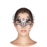 Ficha técnica e caractérísticas do produto Máscara Veneziana Viuva Negra Luxo
