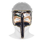 Ficha técnica e caractérísticas do produto Máscara Veneziana Vivaldi Craquelada