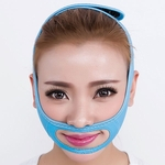 Ficha técnica e caractérísticas do produto Máscaras de emagrecimento rosto Elevador da bochecha Cinto Anti Rugas Massagem Facial Shaping Masks Personal Slimming Tool