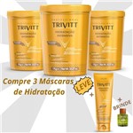 Ficha técnica e caractérísticas do produto 3 Máscaras Hidratação Trivitt Nº3 1kg + 01 de 250 Gr Brinde - Itallian Color